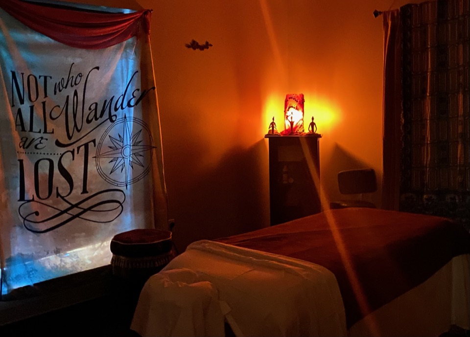 IC Wellness massage therapy room